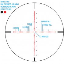 Sightmark Presidio 3-18x50 MR2 FFP Riflescope